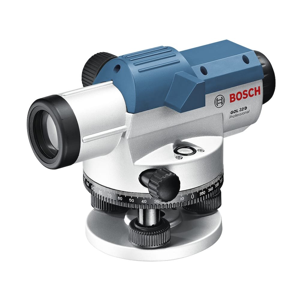 Nivel óptico Bosch GOL 32 D con aumento de hasta 32x