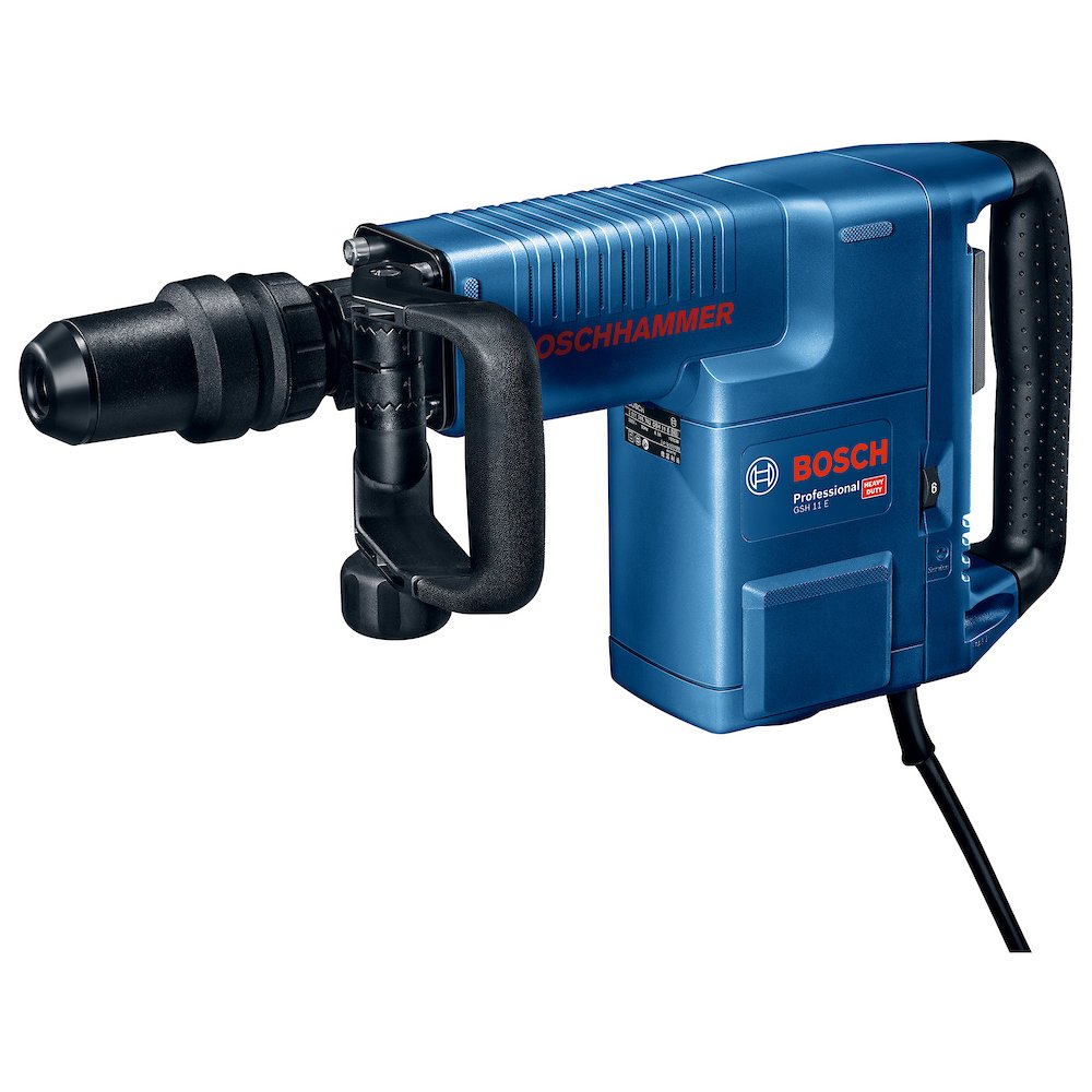 Martillo demoledor Bosch GSH 11 E 1500W 4 cinceles y maletín