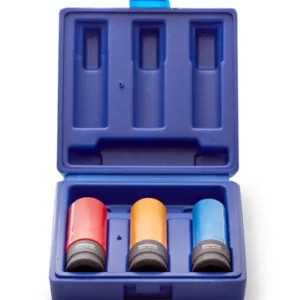 Juego de Bocallaves para Impacto Hexagonales Largas [1/2"] (3 Pzs) - BREMEN® - Juego de tubos