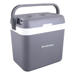 Conservadora Eléctrica Frío-Calor Kushiro 32 L – Heladera Portátil Dual 12V / 220V para Auto y Hogar