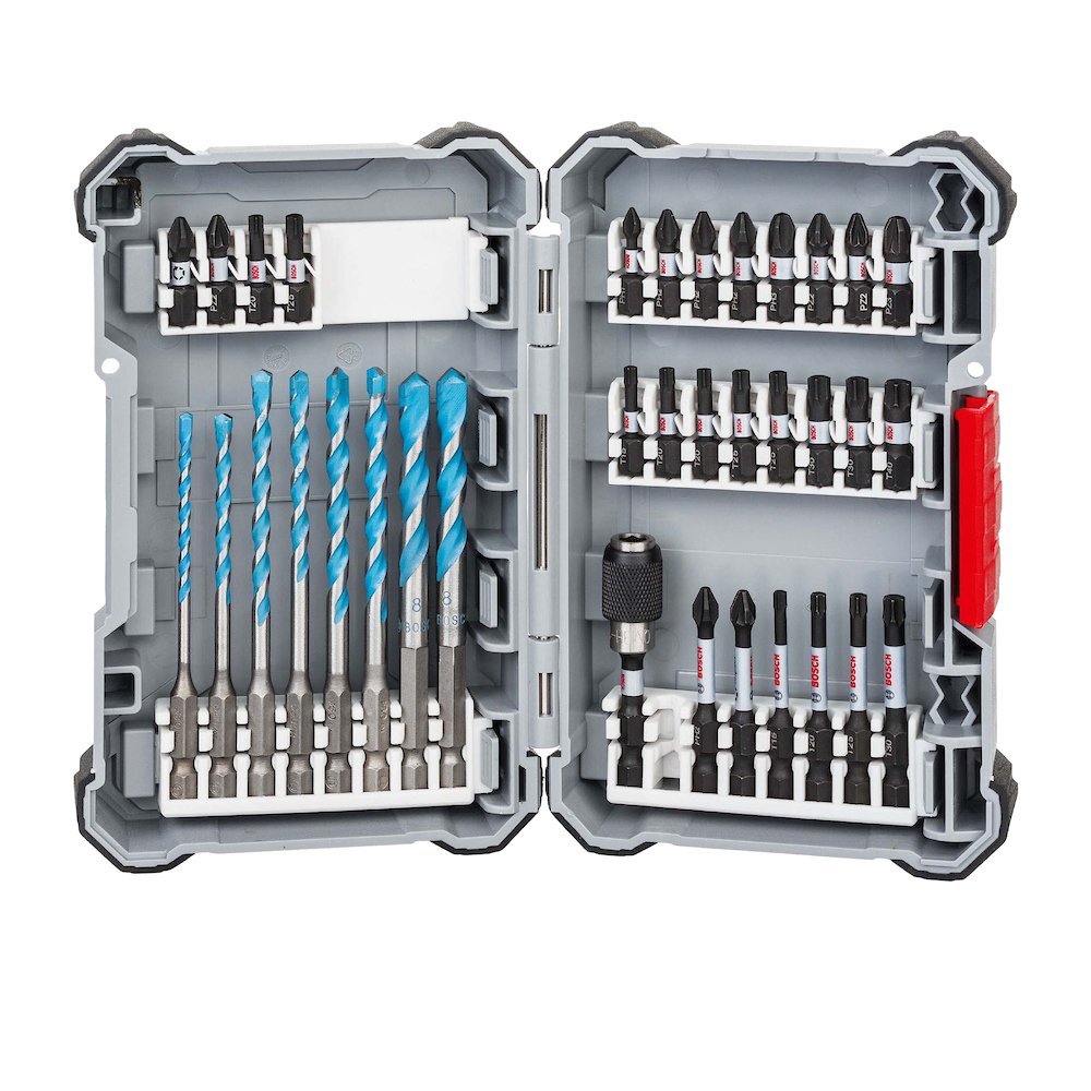 Kit puntas y mechas Bosch Impact Control MultiConstr. 35und