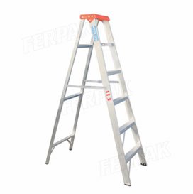 ESCALERA DE ALUMINIO TIJERA SERIE 1000 - LONG 1,8 MT - N° 6 - ACCESO SIMPLE