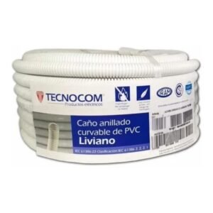 CAÑO 7/8" PVC (POR METRO) - MANGUERA CORRUGADA