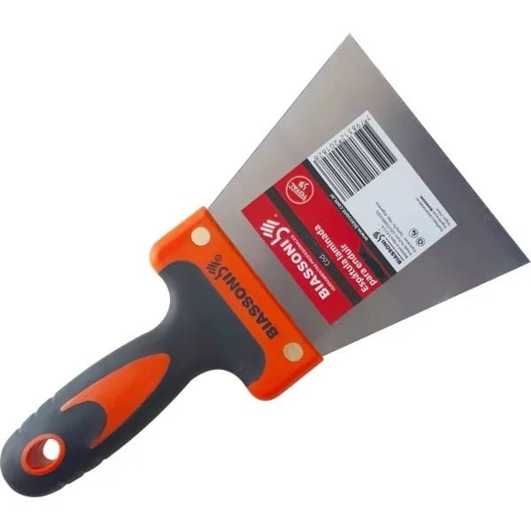 ESPATULA ENDUIR LAMINADA MANGO PLASTICO BICOMP. ERGO - 160 MM