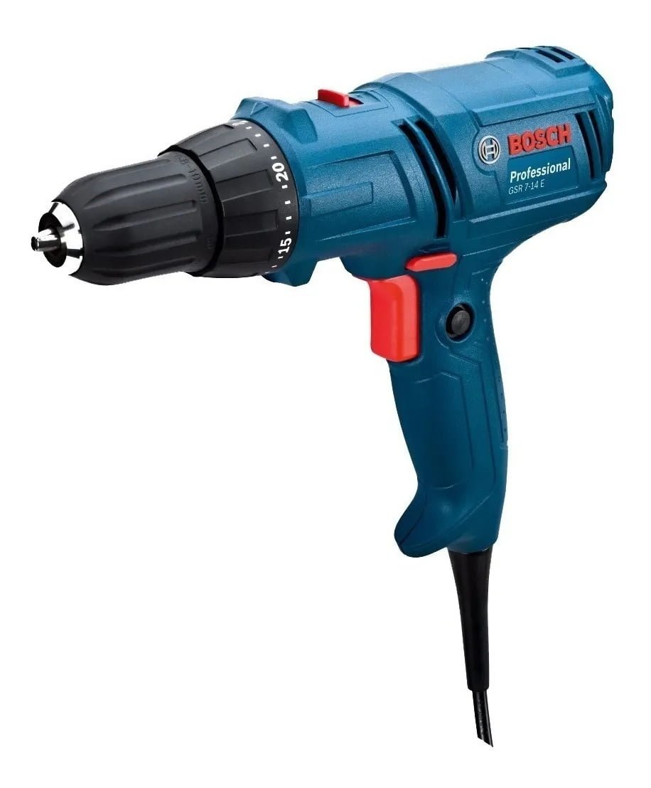 Taladro Atornillador Bosch GSR 7-14 E 400W 220V cable 4m