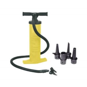INFLADOR DOBLE ACCION, 1400CC, INFLA Y DESINFLA, C/3 ADAPTADORES