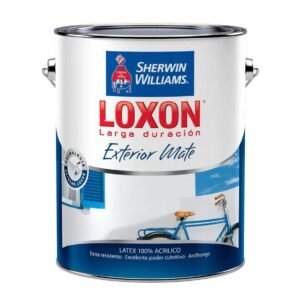 LOXON EXTERIOR ROJO TEJA 1LT