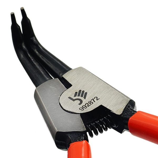 PINZA P/AROS SEEGER EXT. BIASSONI - 180 MM CURVA