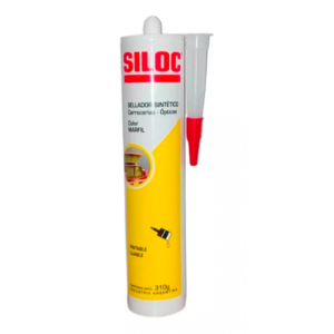 SILOC Sellador para carrocería -  SINTETICO - 310 ML MARFIL