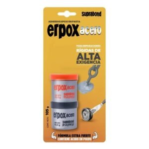 Adhesivo Epoxi Suprabond Erpox Acero Máxima Soldadura 105gr
