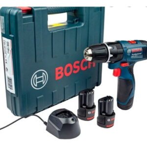 Taladro percutor atornillador Bosch GSB 120-LI 2 bat+maletín