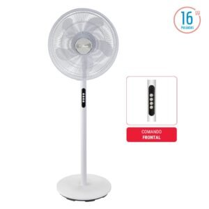 VENTILADOR SILVERWHITE PIE 16"