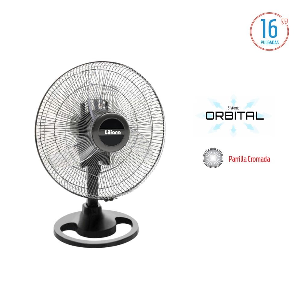 VENTILADOR DE MESA 16" ORBITAL