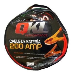 CABLE PUENTE PARA BATERIA 200 AMP - QKL  - PERROS - PINZAS