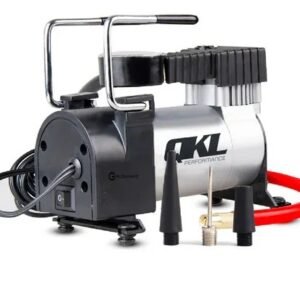 Mini Compresor Inflador Qkl Metálico Para Cubiertas Autos Pelotas - 12v