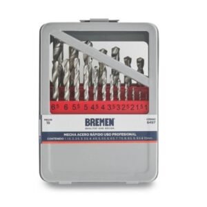 Juego de Mechas [19 Pzs] - (Ø1-10MM)   BREMEN® 6497