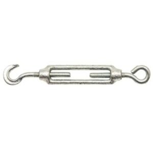 Tensor Ojo Gancho Galvanizado para Cable 8 MM (5/16) PES.  (155G)